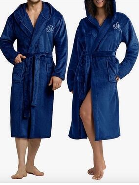 couples matching bath robe